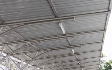 installing Heveningham metal roofing